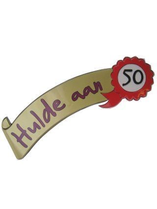 Wanddeco hulde 50