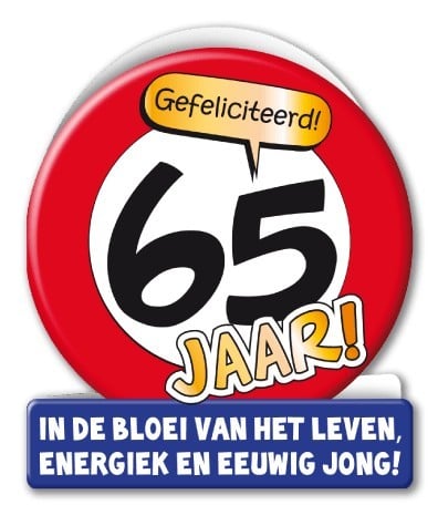 Coppens Wenskaarten 65 Jaar Verkeersbord coppens kopen in de aanbieding