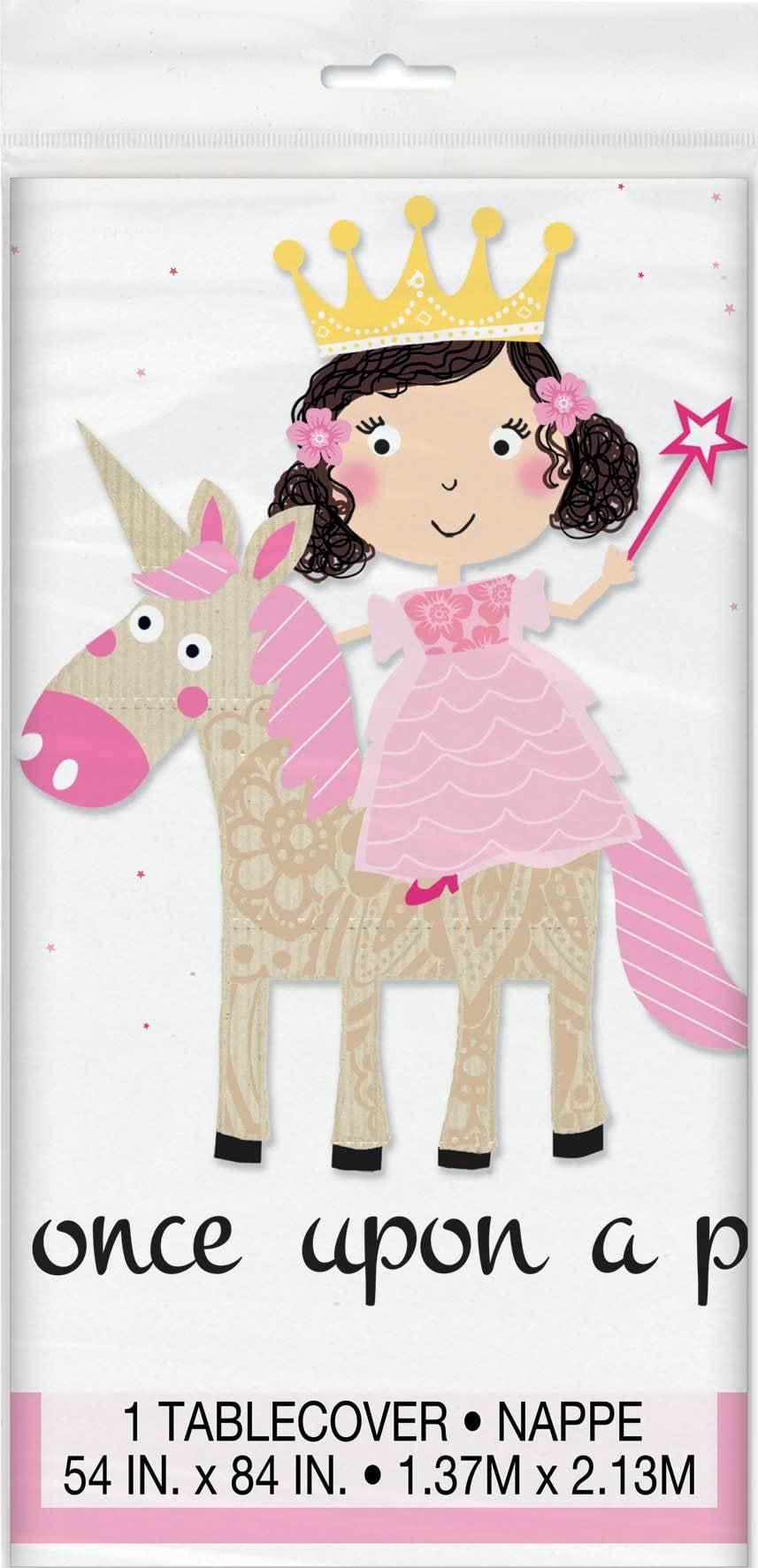 Coppens Pink Princess Unicorn Tafelkleed Plastic coppens kopen in de aanbieding