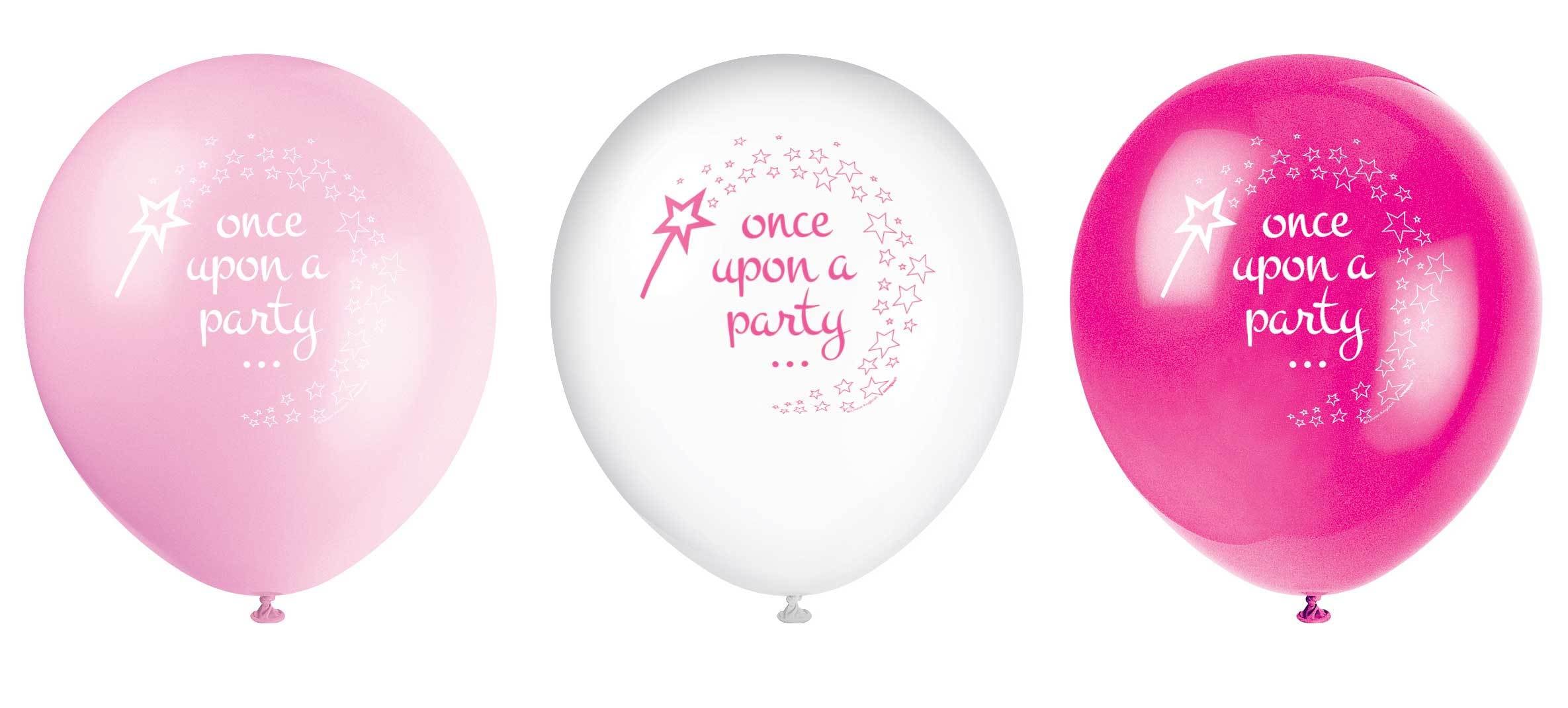 Pink Princess Unicorn Ballonnen