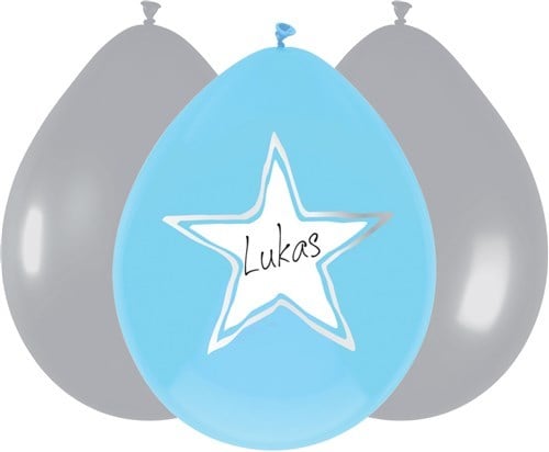 Ballonnen writable babyboy 6pcs