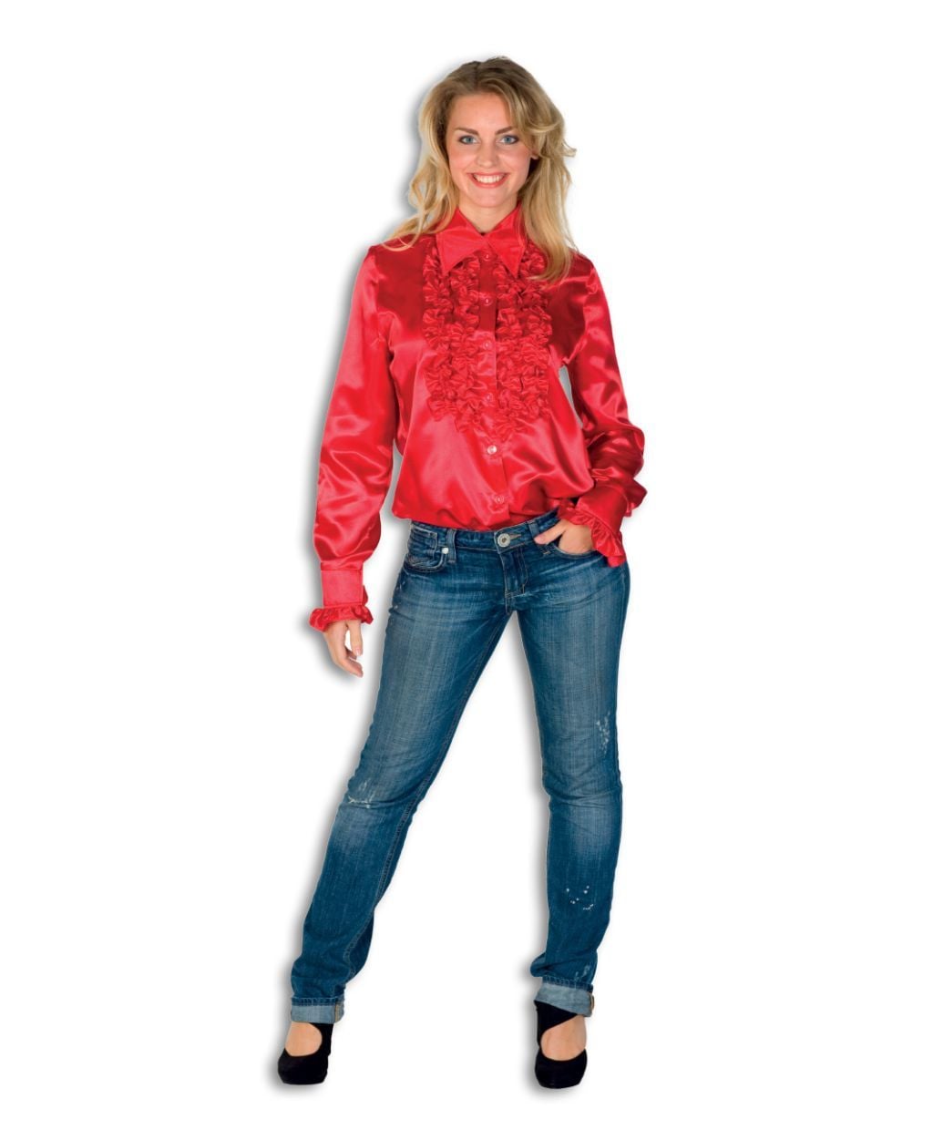 Coppens Dames Ruche Blouse Rood coppens kopen in de aanbieding Coppens Dames Ruche Blouse Rood coppens kopen in de aanbieding