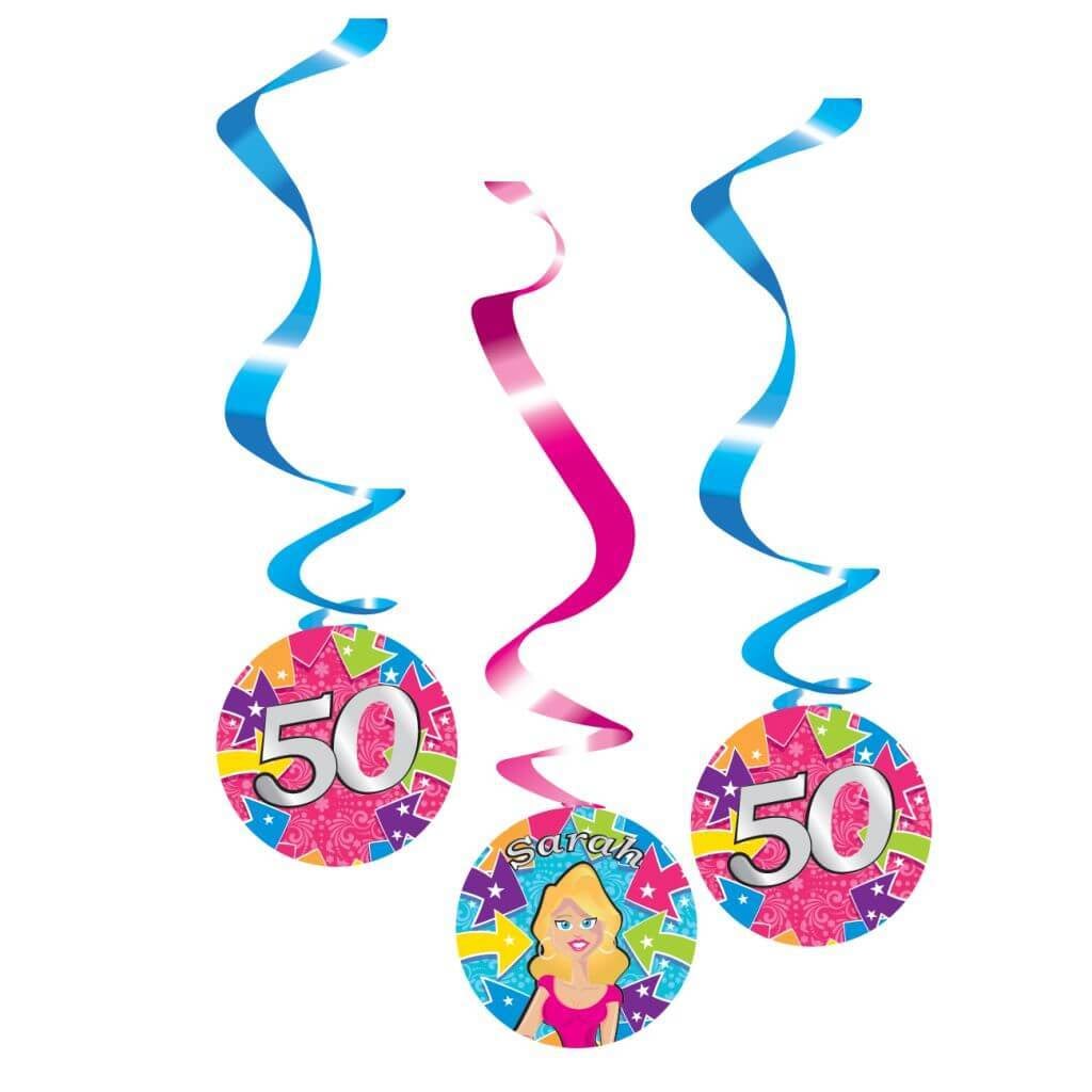 Hang deco sarah 3 stuks