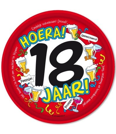 Coppens Dienblad Met Tekst 18 Jaar coppens kopen in de aanbieding Coppens Dienblad Met Tekst 18 Jaar coppens kopen in de aanbieding