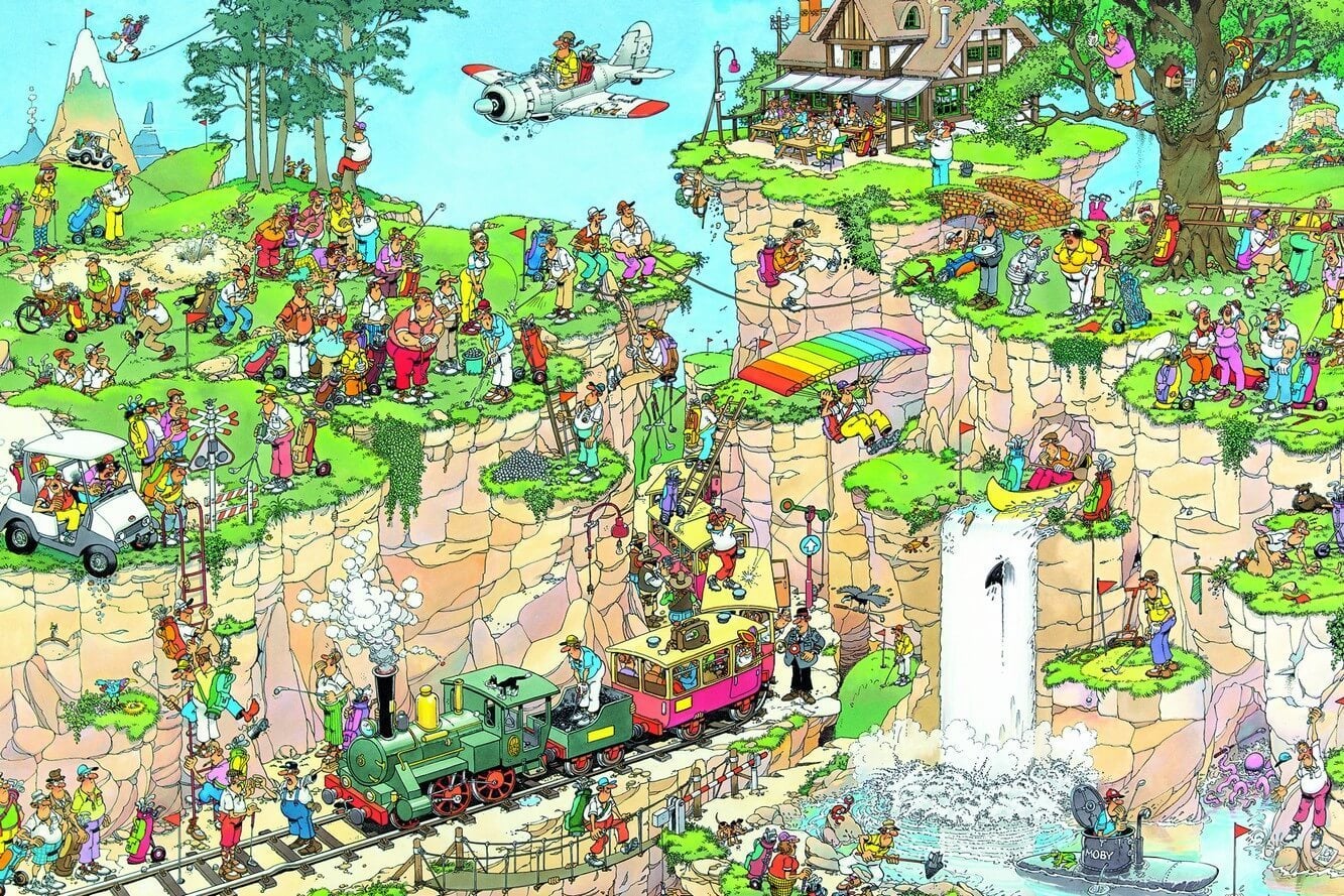 Jumbo Puzzel Jan van Haasteren De Golfbaan 1500… Coppens Warenhuis