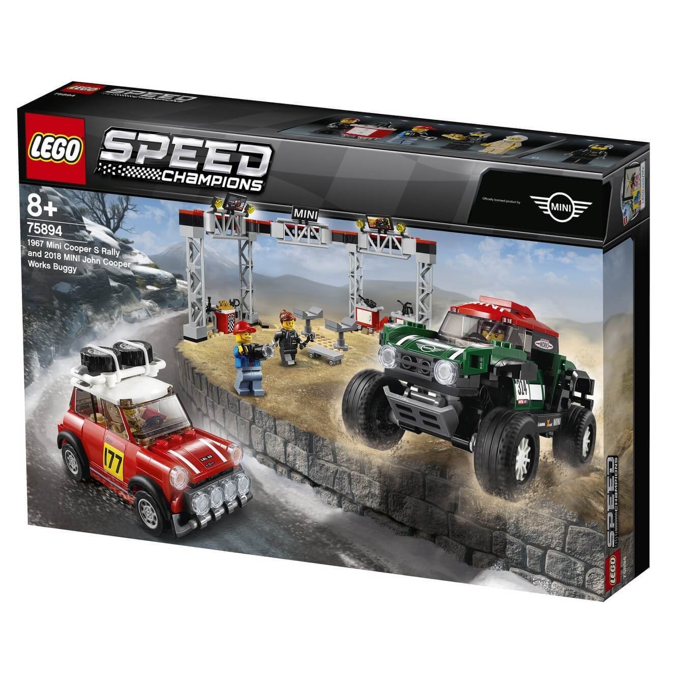 Lego Speed Champions 75894 Mini Cooper S Rally Coppens Warenhuis