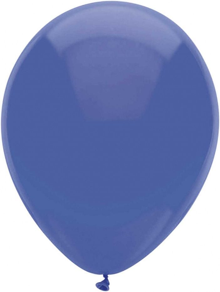 Ballonnen marine blauw 10 stuks 25cm