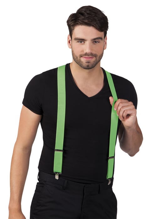 Bretels fluor groen