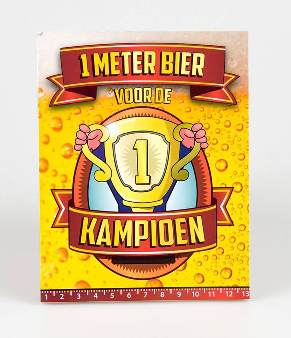 Coppens Bier Meter Kaarten Kampioen coppens kopen in de aanbieding Coppens Bier Meter Kaarten Kampioen coppens kopen in de aanbieding