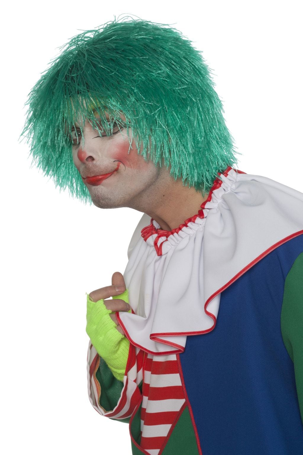 Coppens Clownspruik Groen coppens kopen in de aanbieding