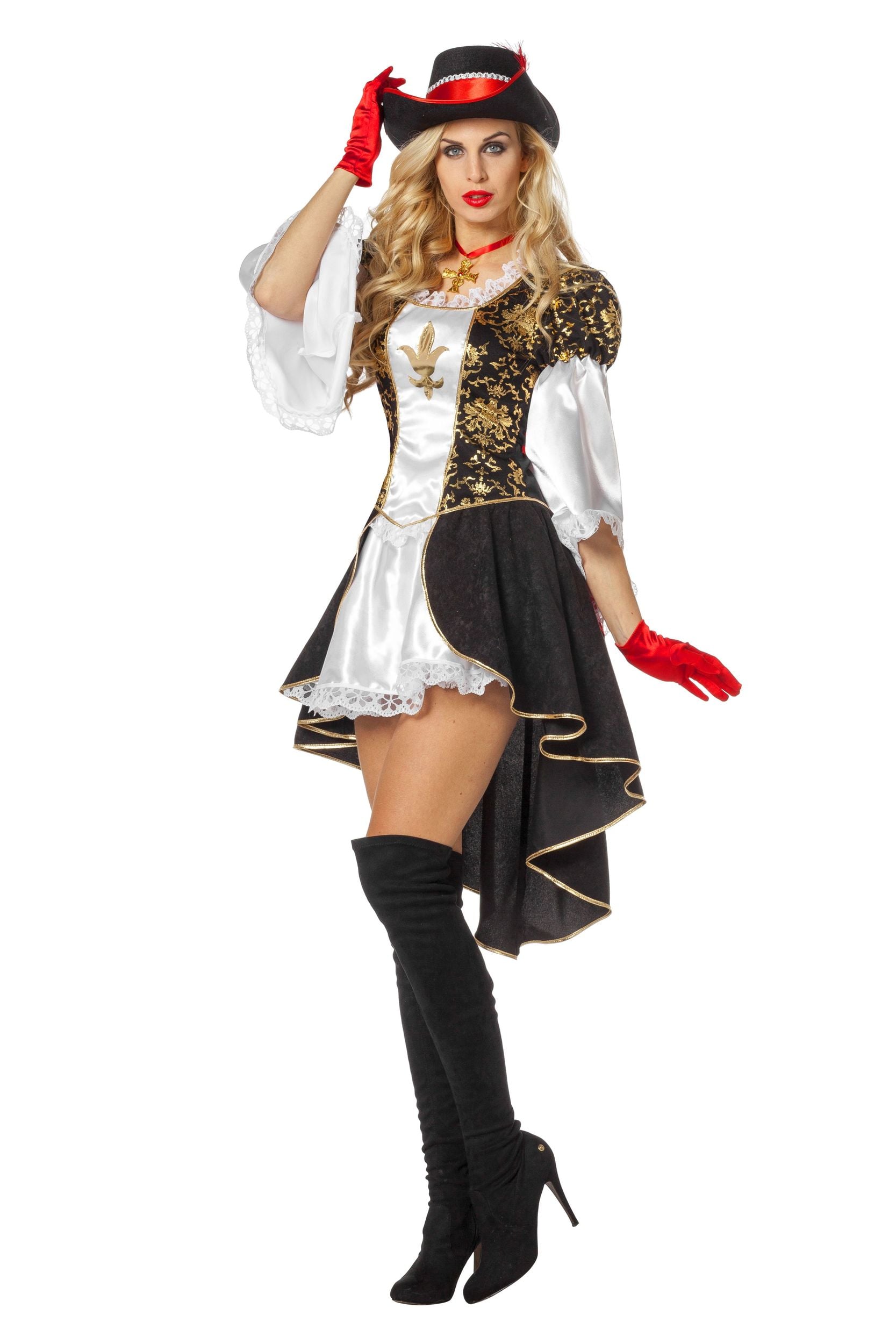 Coppens Musketiersdame Jurk coppens kopen in de aanbieding