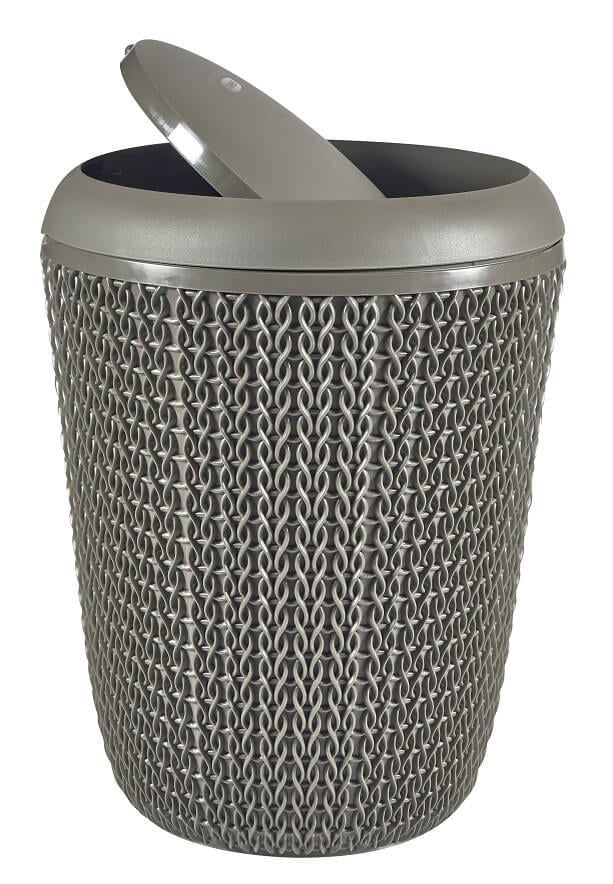 Curver Knit badkamer afvalbak 6ltr harverst brown | Coppens Warenhuis Curver Knit badkamer afvalbak 6ltr harverst brown | Coppens Warenhuis
