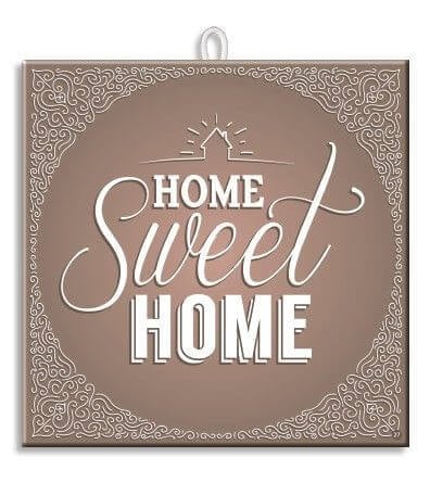 Slogan tegel Home Sweet Home