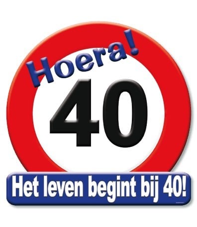 Coppens Huldeschild Hoera 40 Jaar Het Leven Begint Bij 40 coppens kopen in de aanbieding Coppens Huldeschild Hoera 40 Jaar Het Leven Begint Bij 40 coppens kopen in de aanbieding