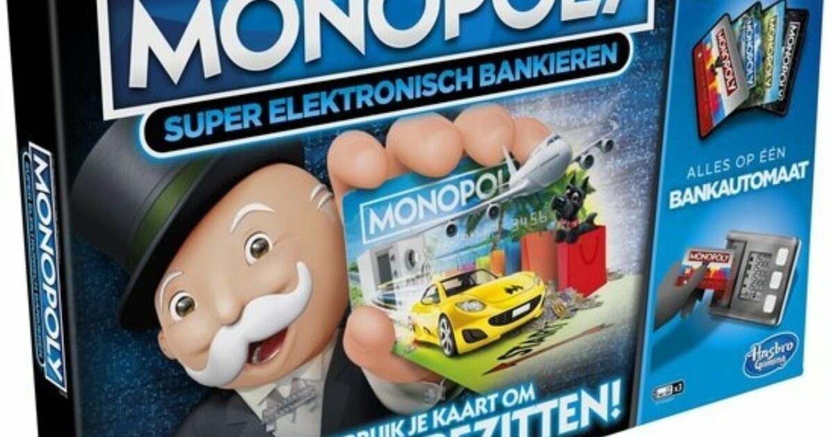 Monopoly super elektronisch bankieren Coppens Warenhuis
