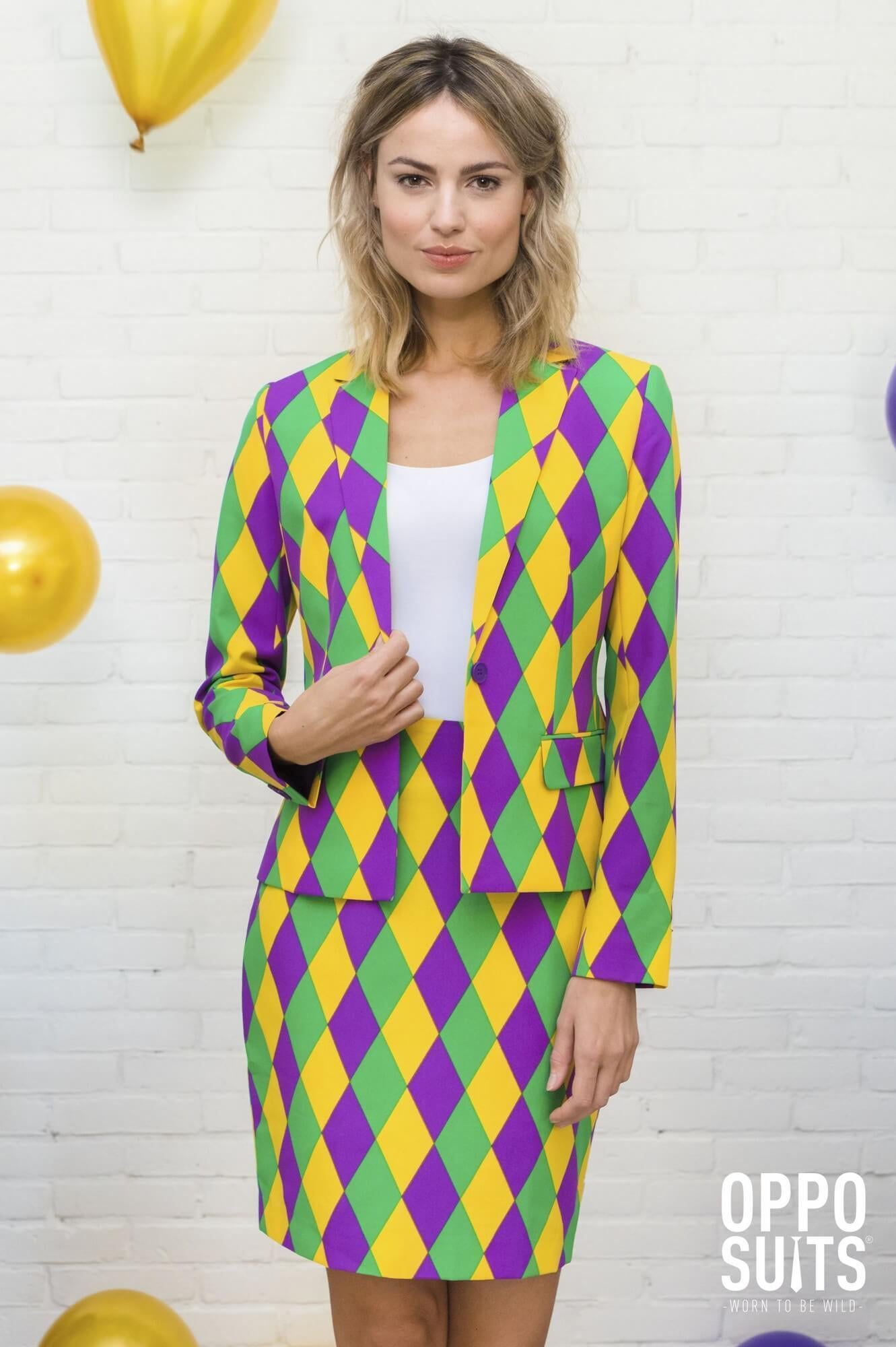 Opposuits Harlequeen opposuits kopen in de aanbieding