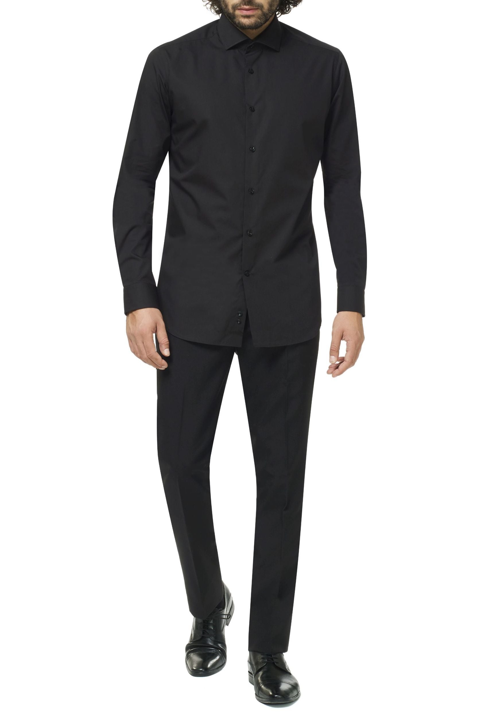 Overhemd LS black knight