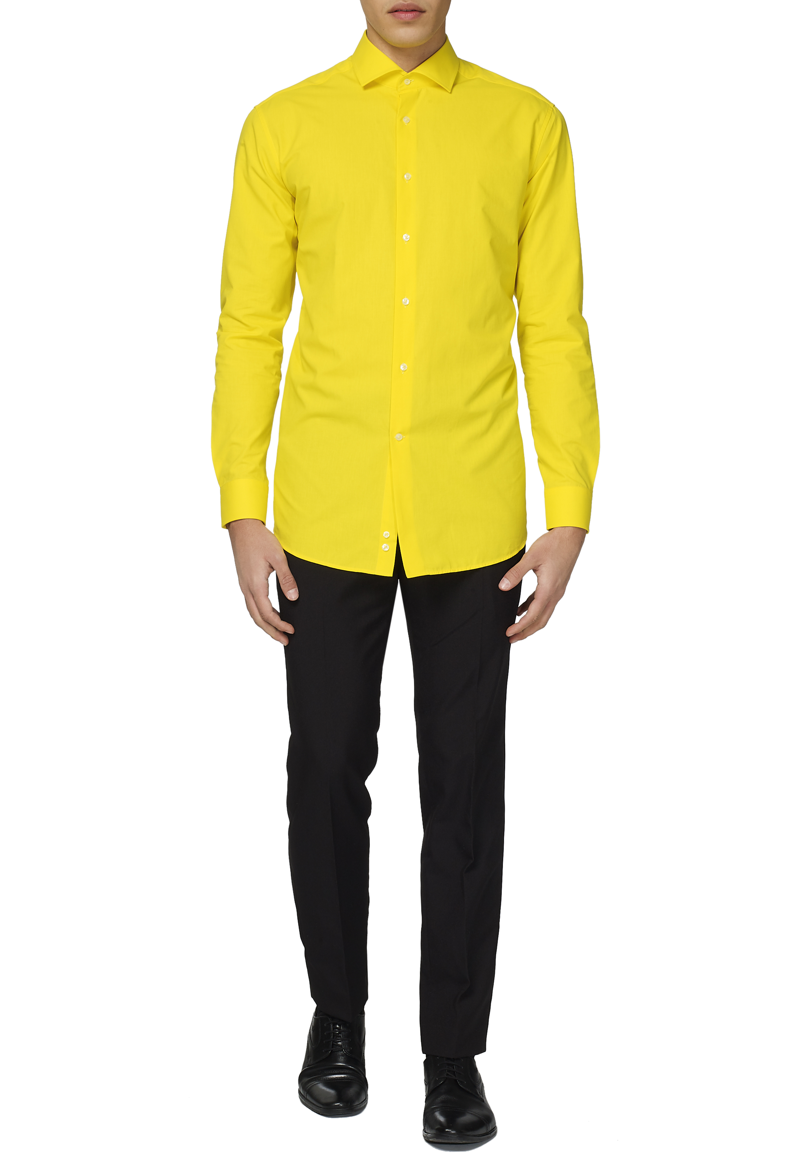 Overhemd LS yellow fellow
