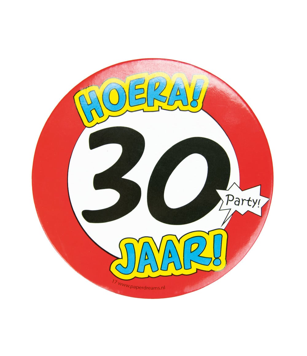 Button XL - 30 jaar