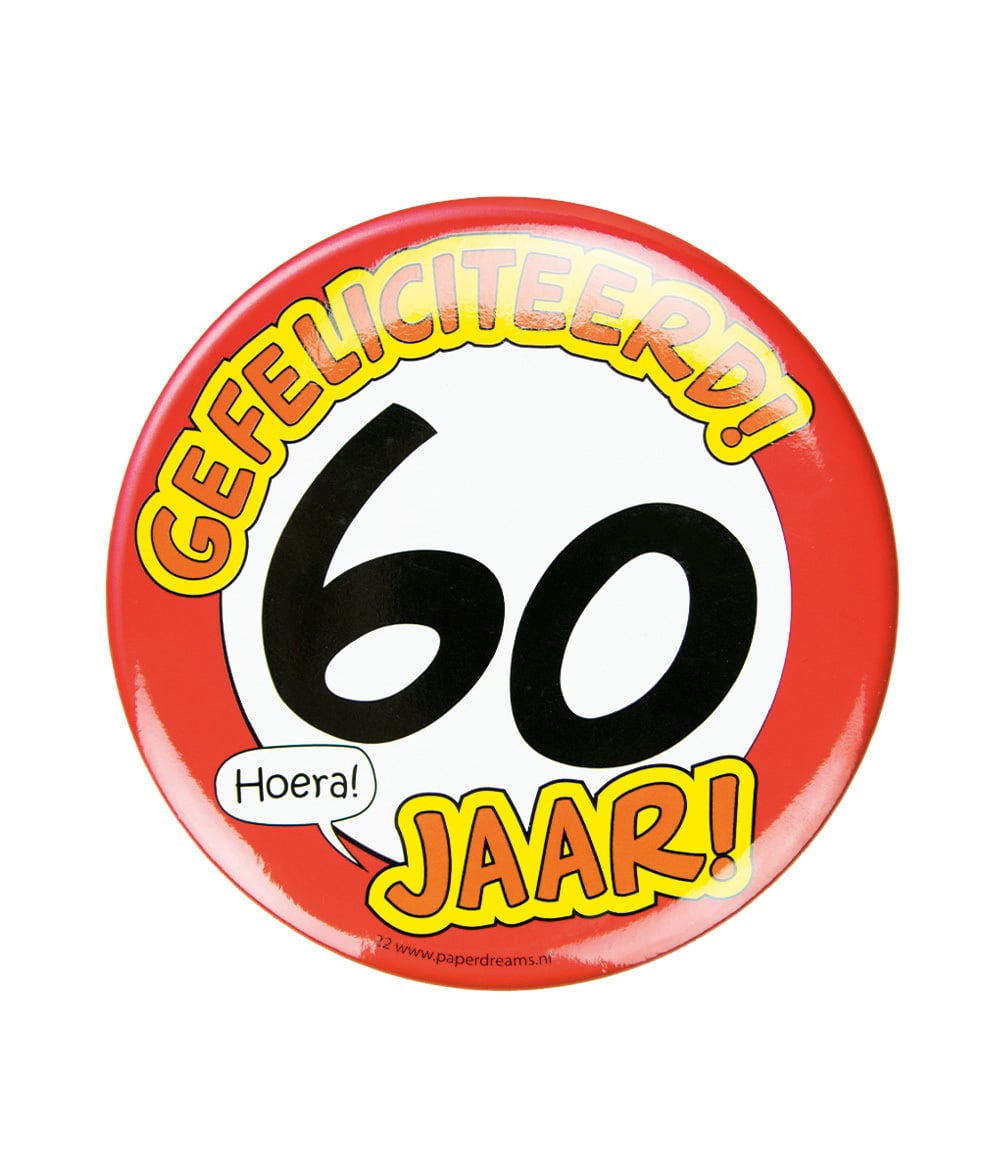 Button XL - 60 jaar