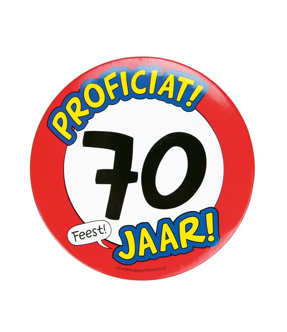 Button XL - 70 jaar