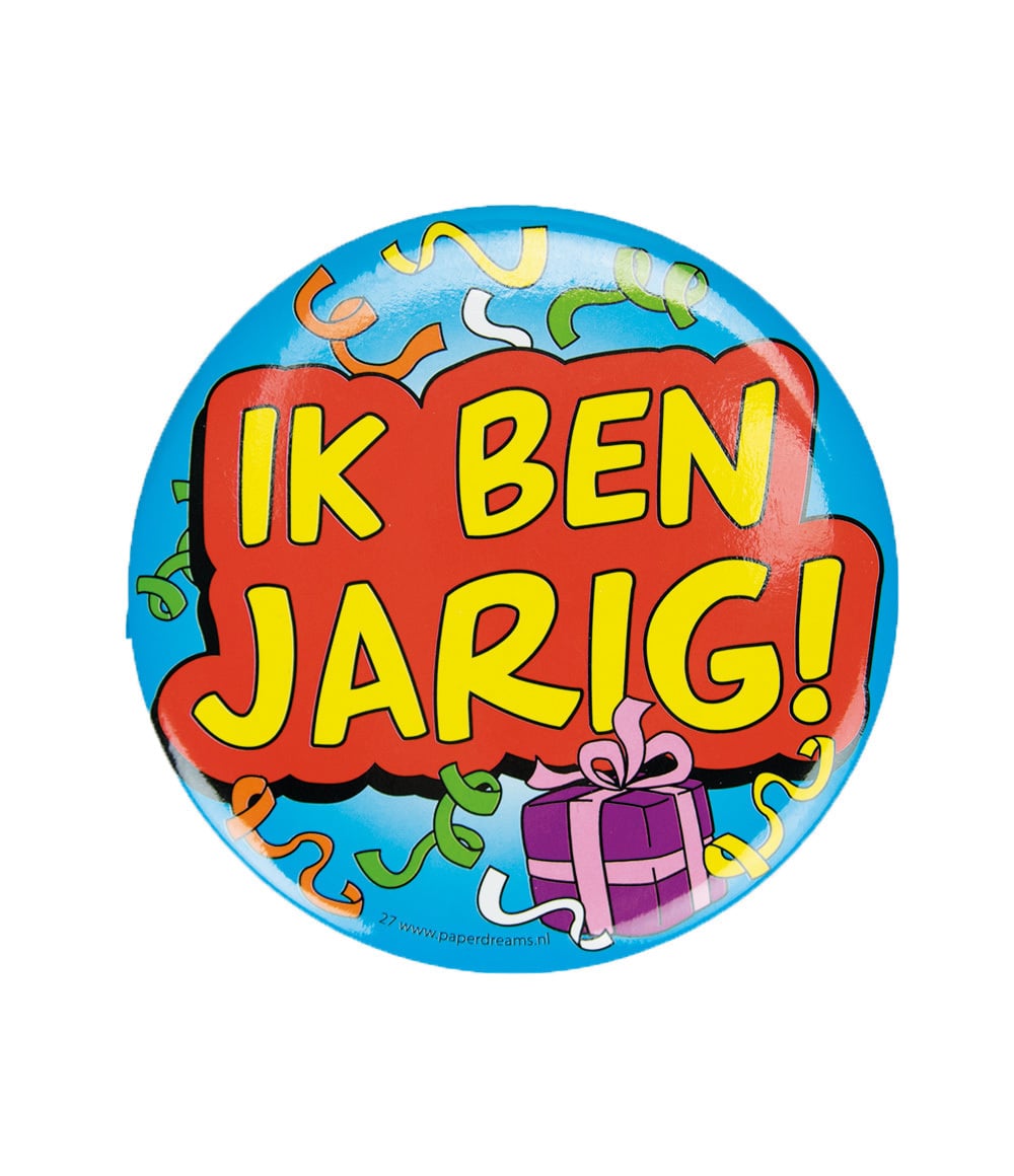 Button XL - Jarige