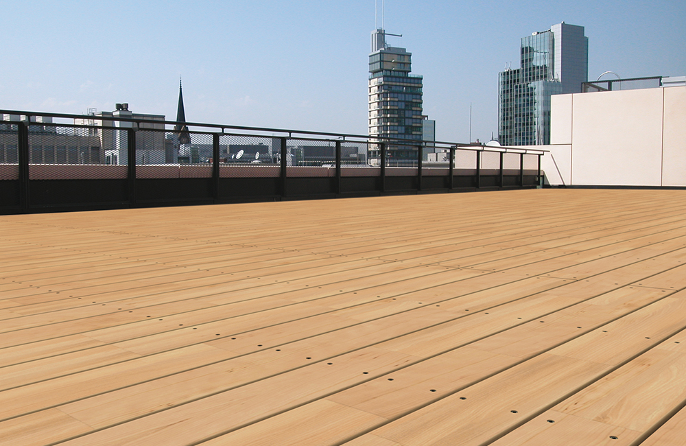 lame de terrasse robinier