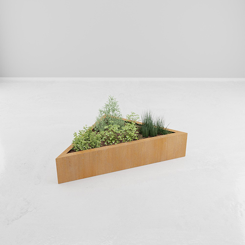 carre de potager corten