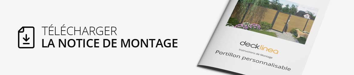 Notice montage kit portillon aluminium