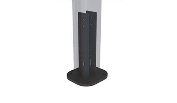 platine pour clôture