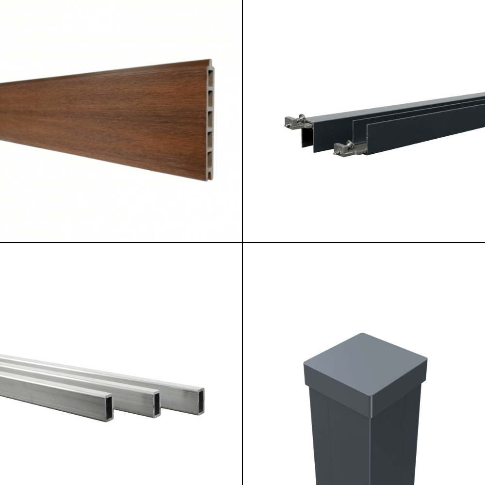 kit clôture aluminium