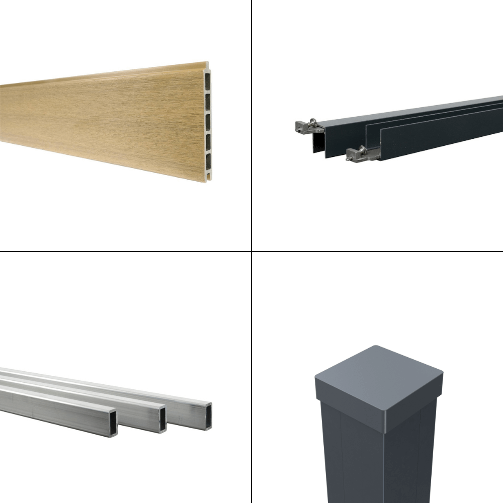 kit clôture aluminium