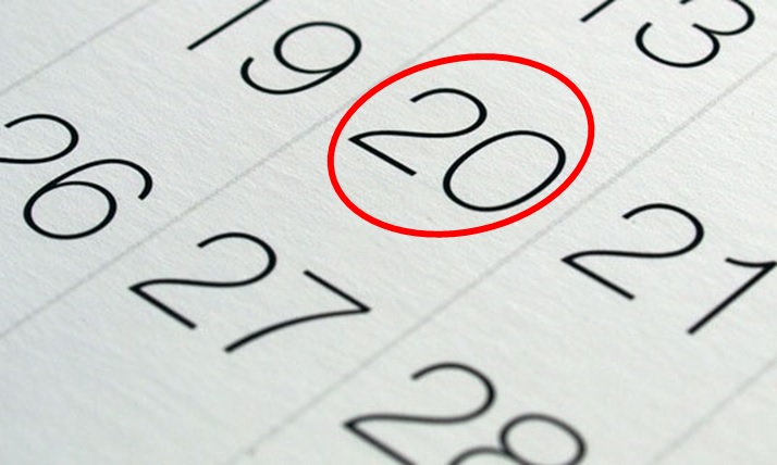 Dentist Calendar Date