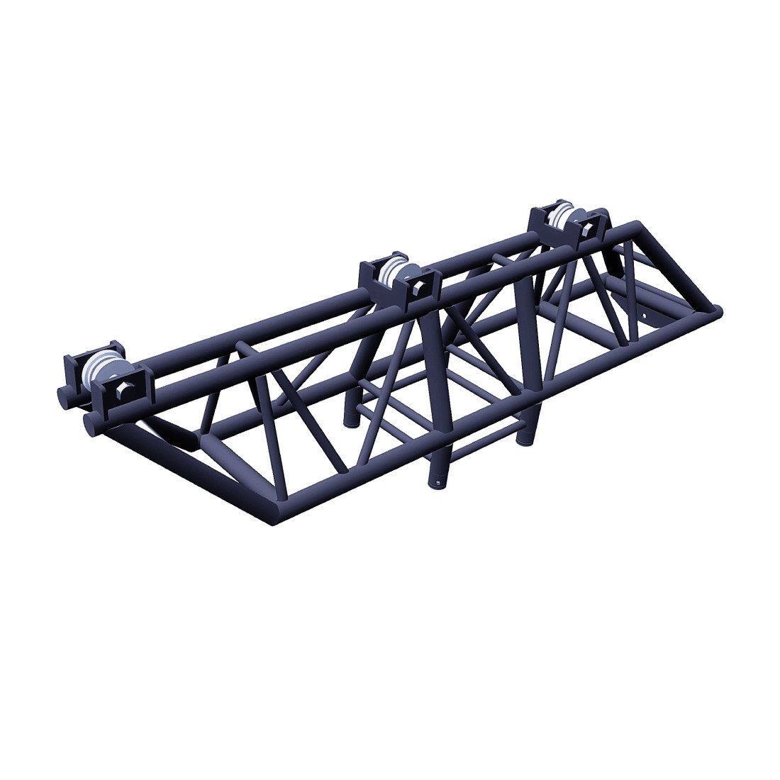 Duratruss DT 44/3-Top Section PA-Tower 3 Black — image 1
