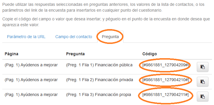 Código