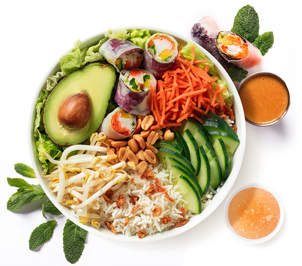 SPRING ROLLS BOWL