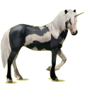 Licorne de selle Camargue Gris Clair