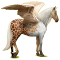Pégase de selle Lusitanien Bai