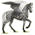 Pégase de selle Akhal-Téké Palomino