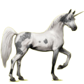 Licorne de selle Gris Pommelé