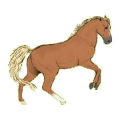 Cheval de selle Trotteur Français Alezan
