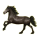 Cheval de selle Frison Noir