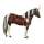 Licorne de selle Pur-Sang Anglais Bai Cerise