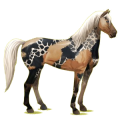 Cheval de selle Mustang Palomino