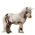 Poney licorne Pie Tobiano Alezan
