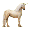 Licorne de selle Frison Noir