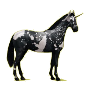 Licorne de selle Hanovrien Alezan