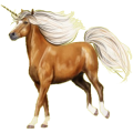 Poney licorne Fjord Brunblakk