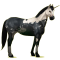 Licorne de selle Alezan Brûlé