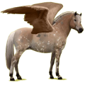 Poney pégase Brunblakk
